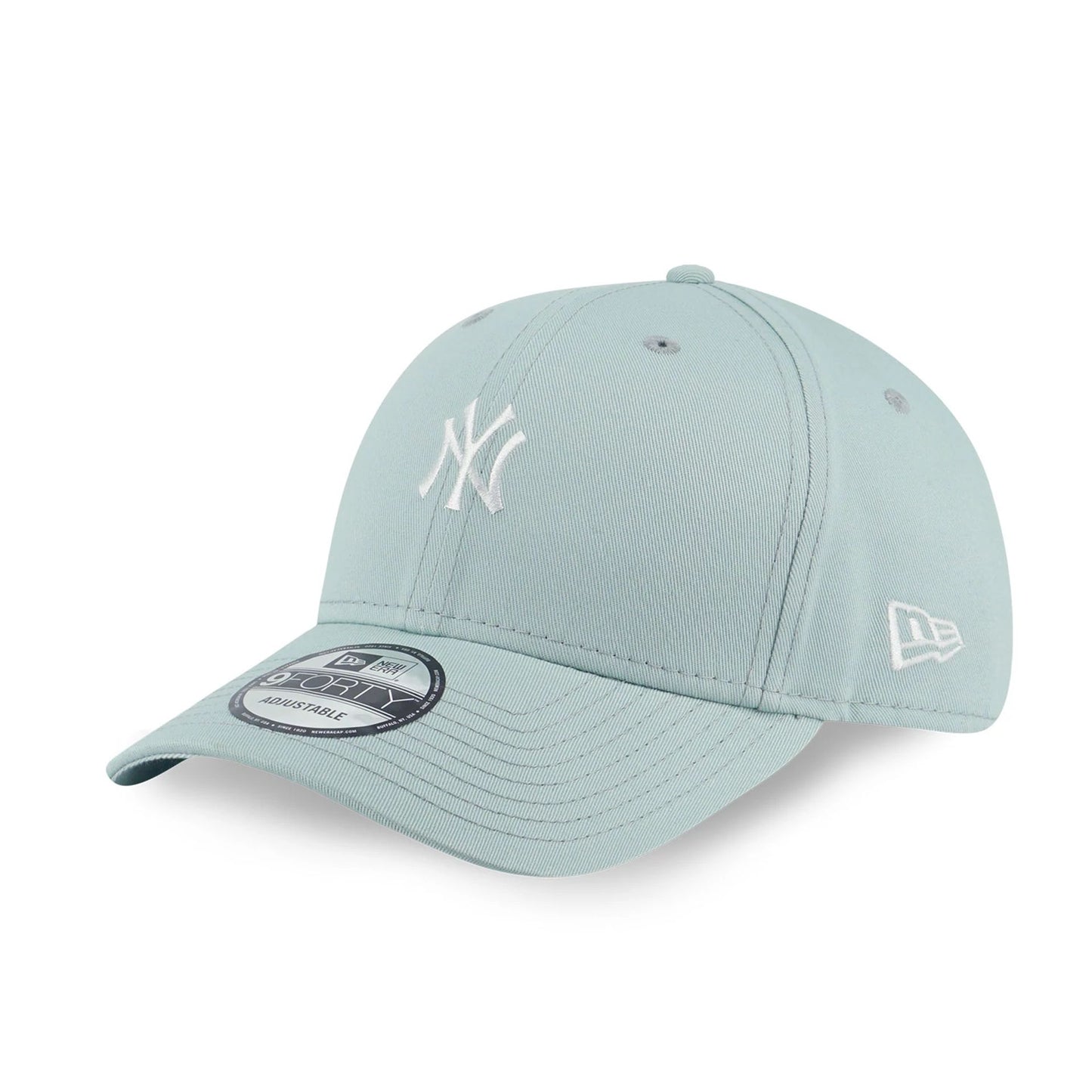 This is a New York Yankees Colour Era Turquoise 9FORTY Adjustable Cap 1