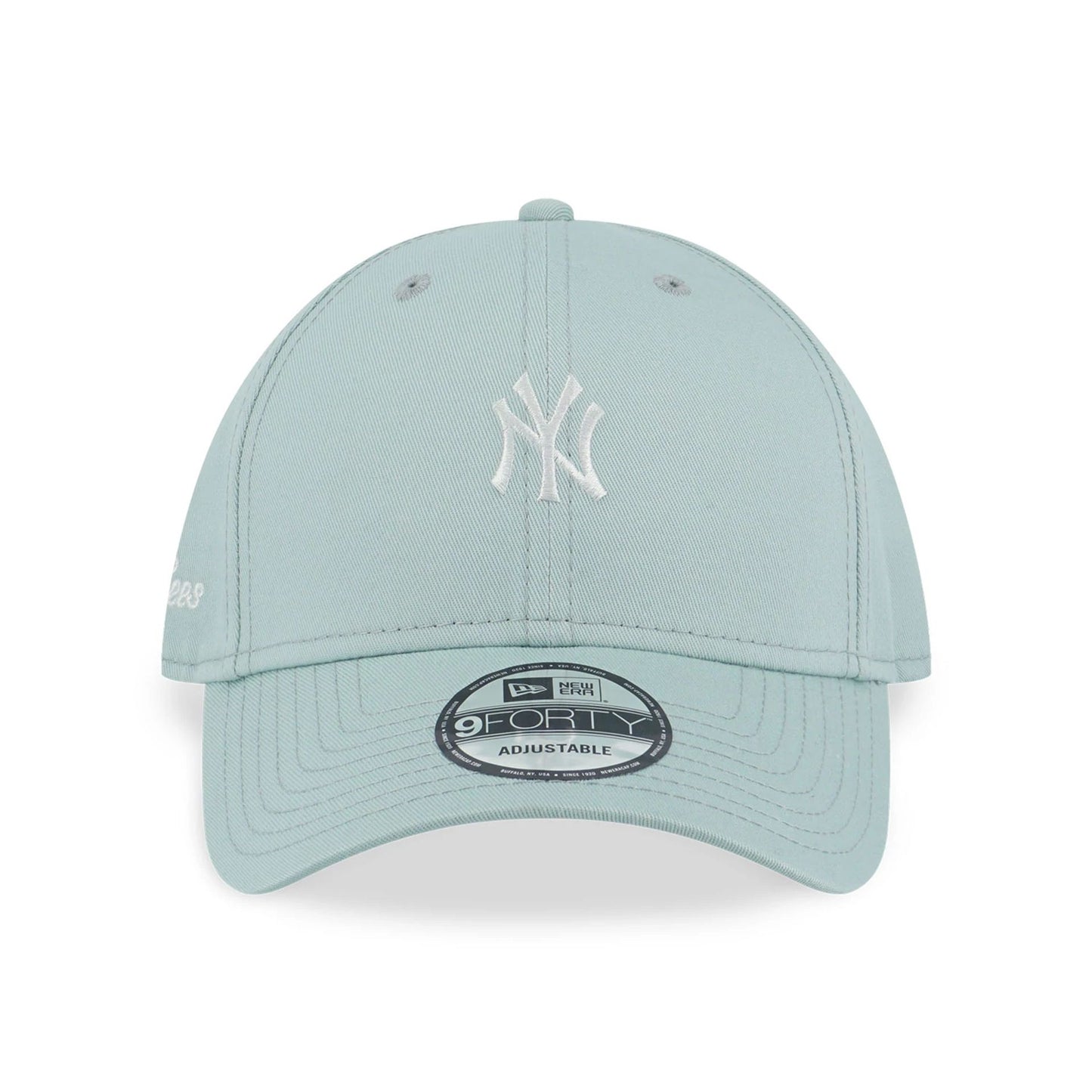 This is a New York Yankees Colour Era Turquoise 9FORTY Adjustable Cap 2