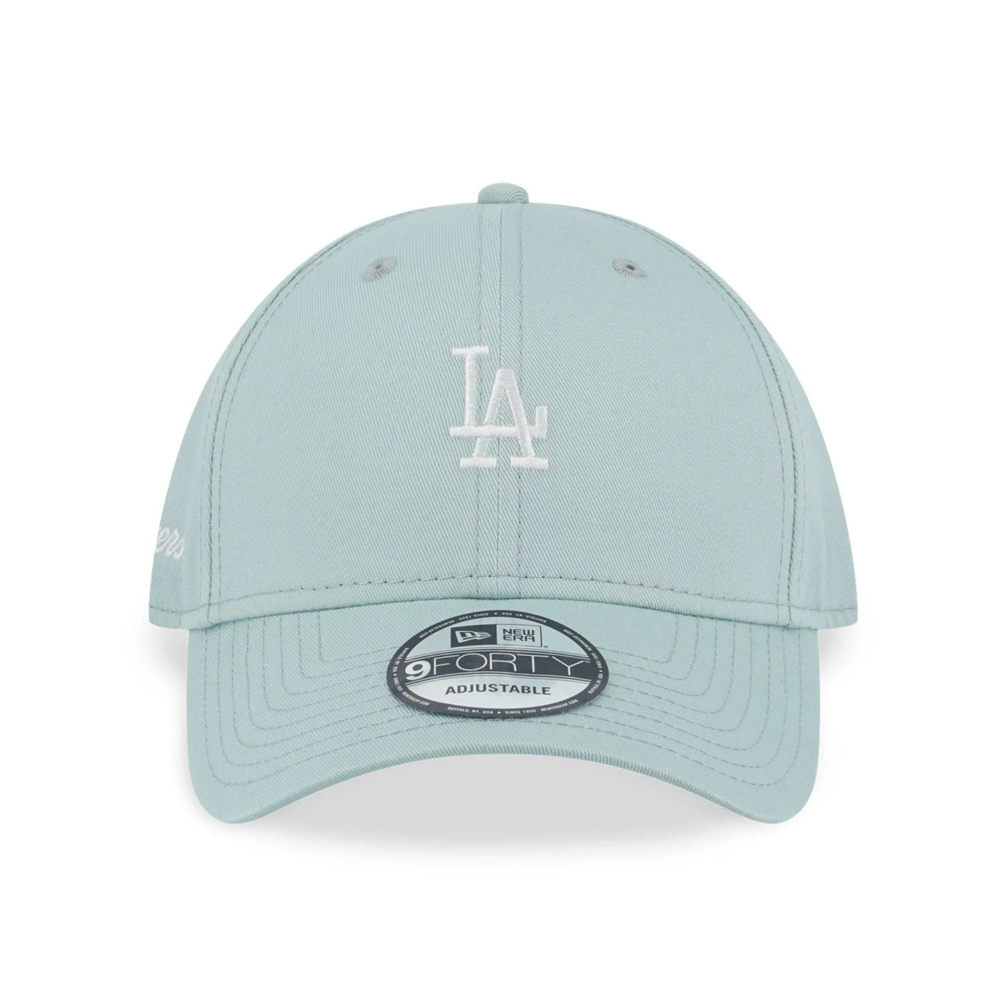 This is a LA Dodgers Colour Era Turquoise 9FORTY Adjustable Cap 4