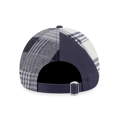 This is a New Era Preppy Dark Grey 9FORTY Adjustable Cap 4