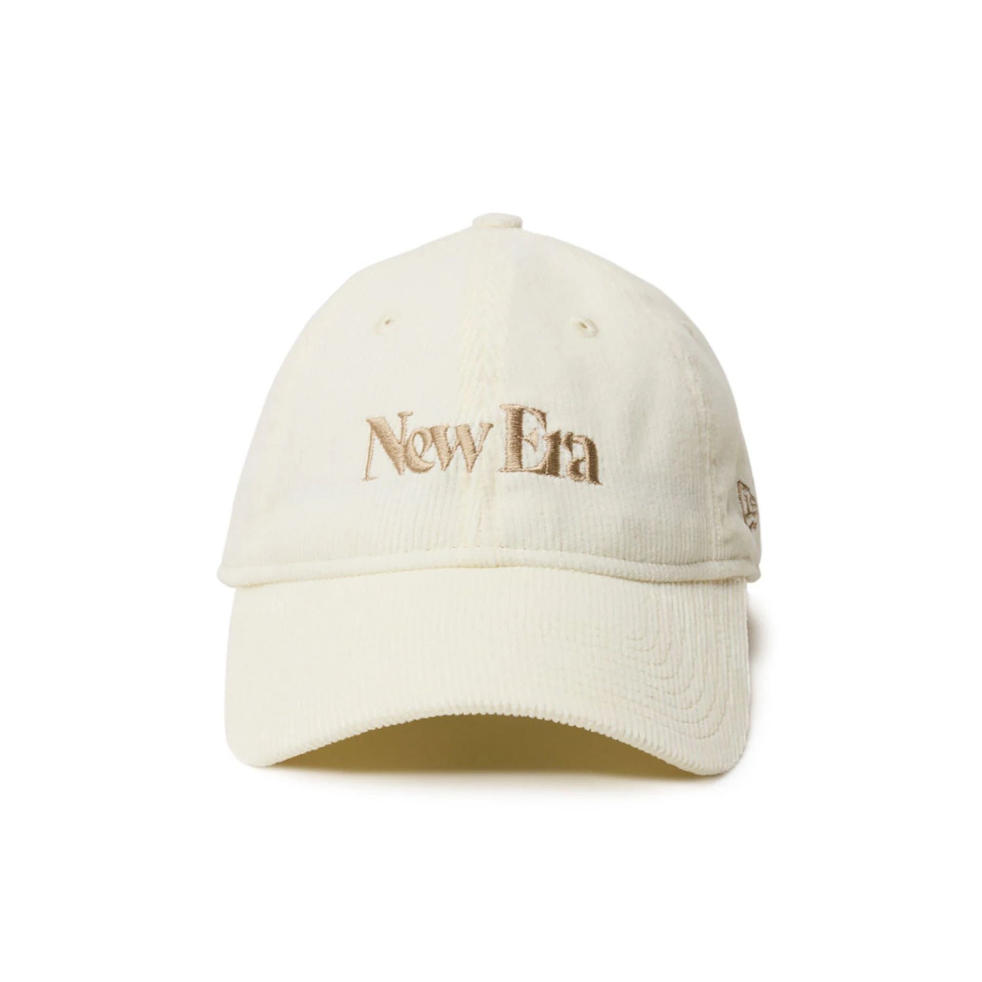 This is a New Era Japan Micro Corduroy White 9TWENTY Adjustable Cap 2