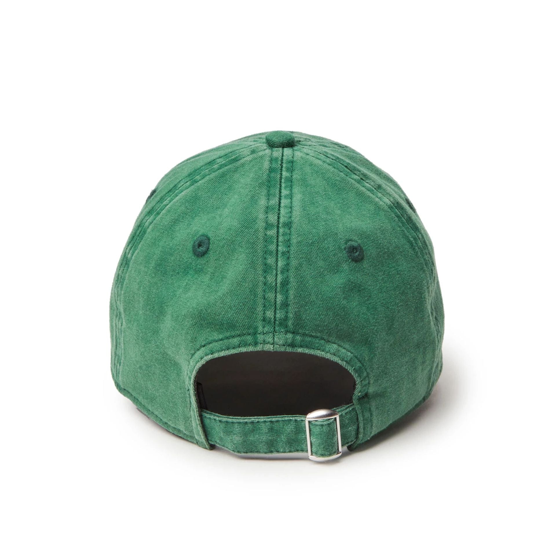 This is a New Era Japan Sand Wash Dark Green 9TWENTY Adjustable Cap 5