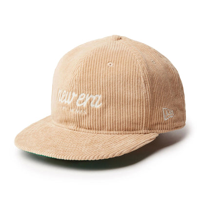 This is a New Era Japan 8W Corduroy Beige 59FIFTY Fitted Cap 1