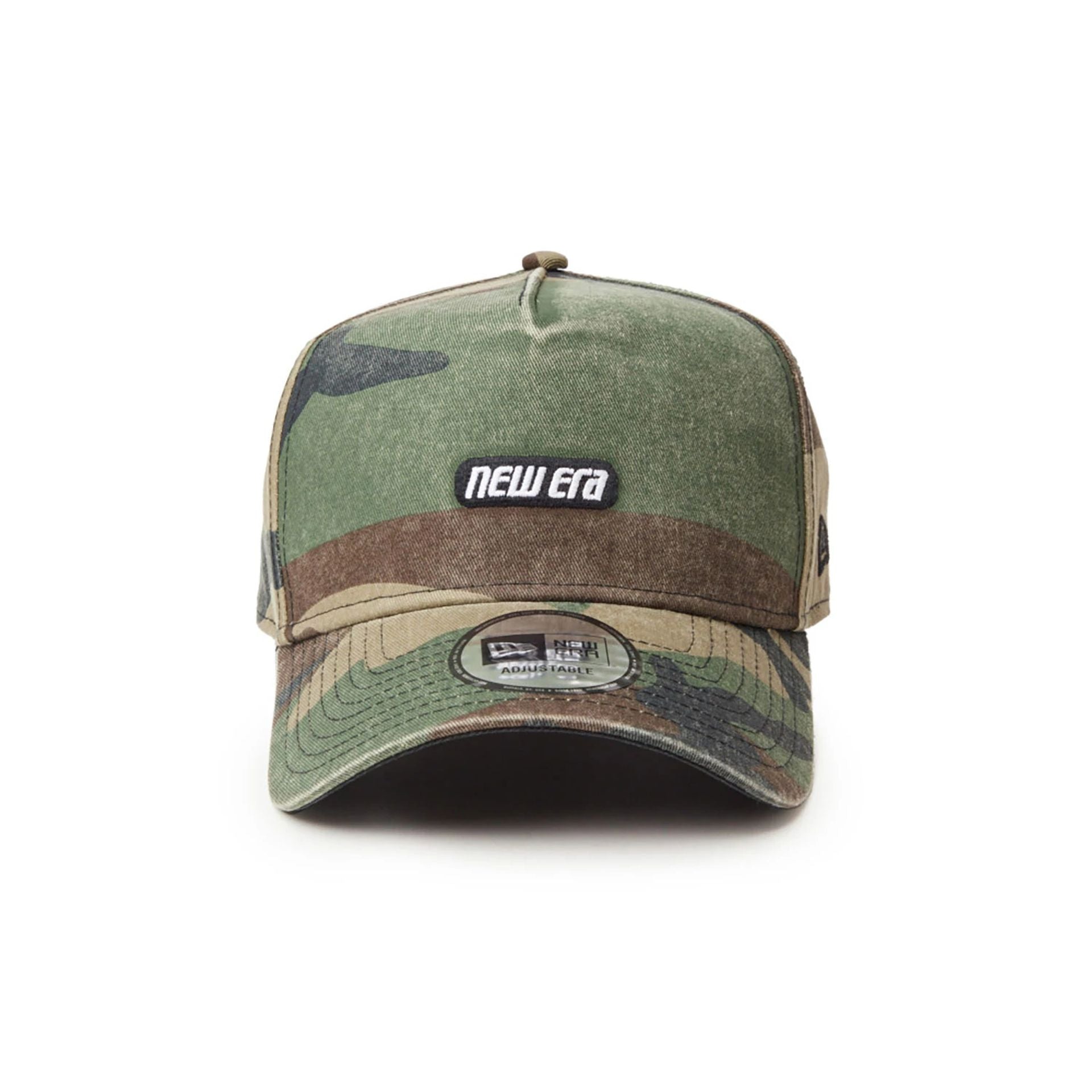 This is a New Era Japan Racer Logo Camo 9FORTY A-Frame Adjustable Cap 2