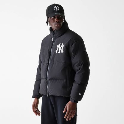 New York Yankees MLB Duck Puffer Black Jacket 1