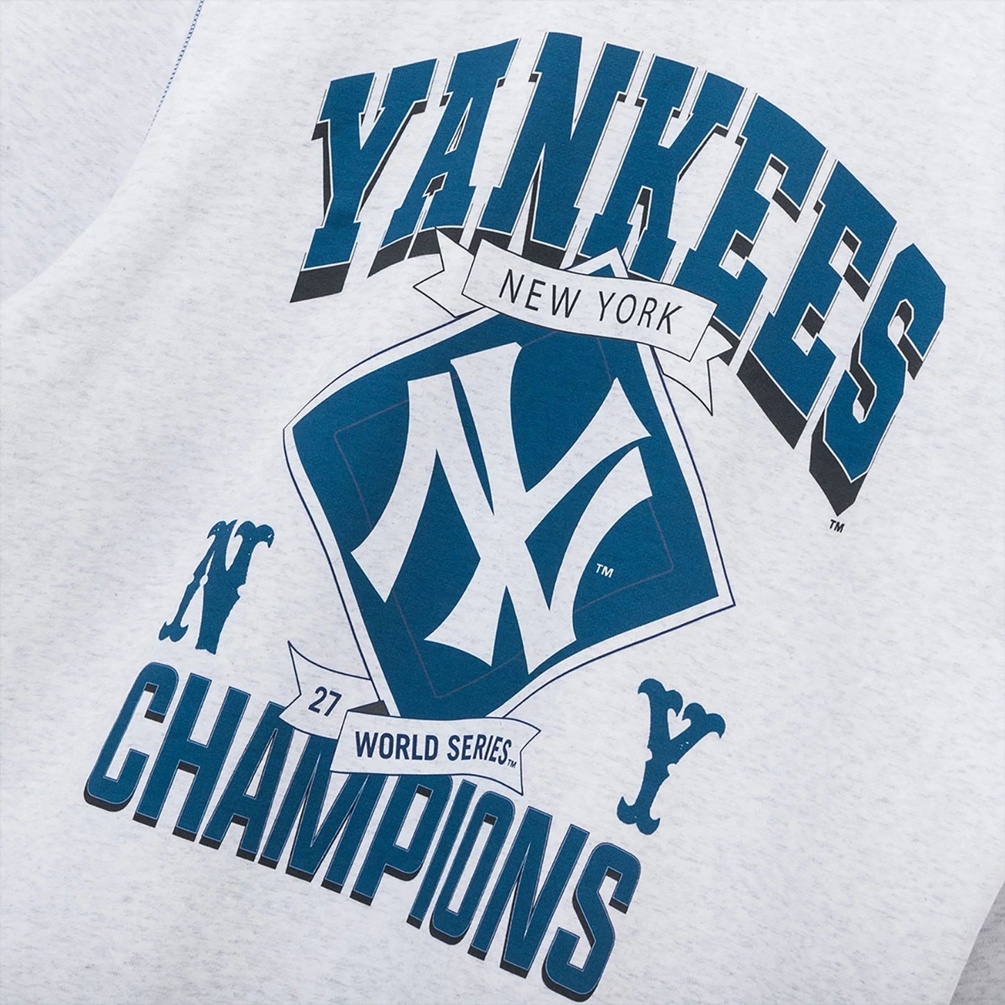 New York Yankees Korea Grey Sweatshirt 4