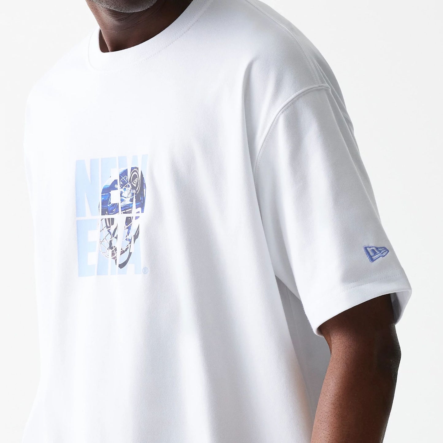 New Era Street Dangle White Oversized T-Shirt  5