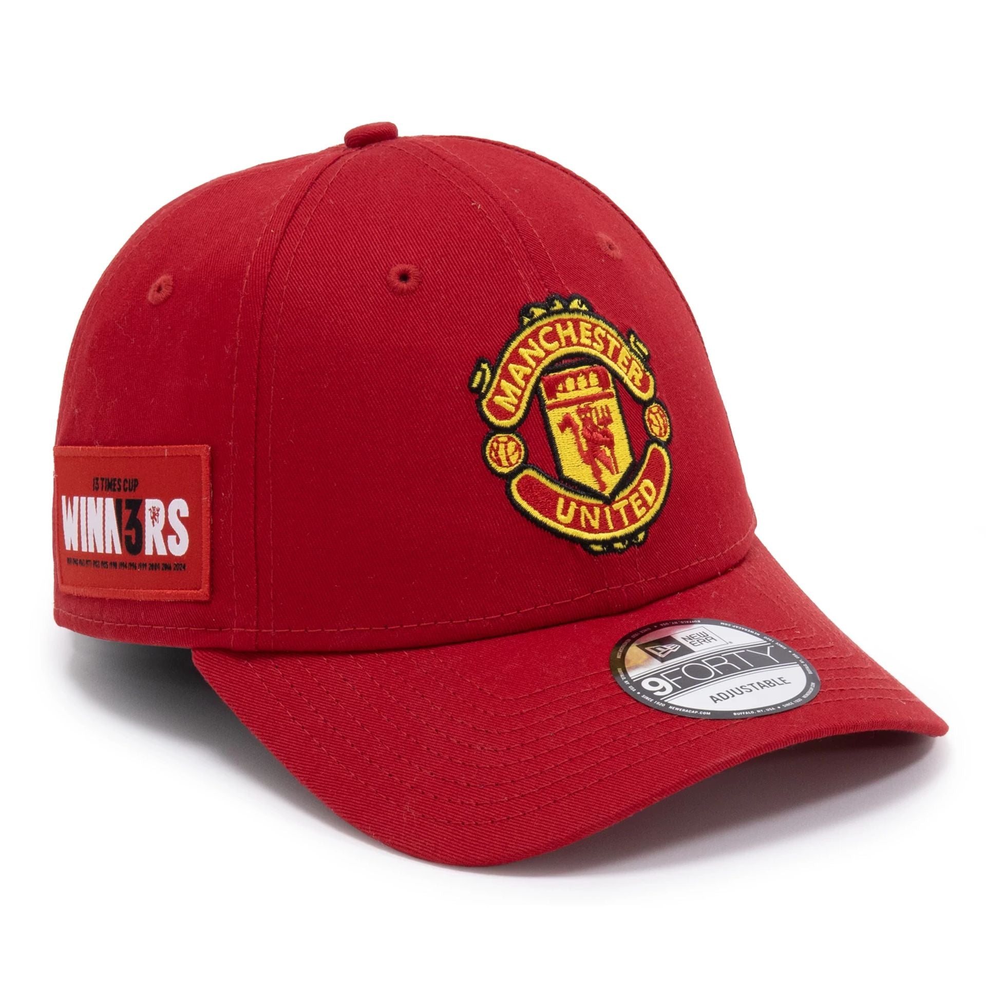 This is a Manchester United FC FA Cup Winners Red 9FORTY Adjustable Cap 5