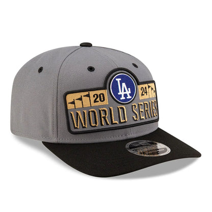 This is a LA Dodgers LCS Champs Grey 9SEVENTY Stretch Snap Adjustable Cap 4