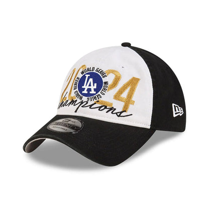 This is a LA Dodgers MLB World Series Champions 2024 Black 9TWENTY Cap 4