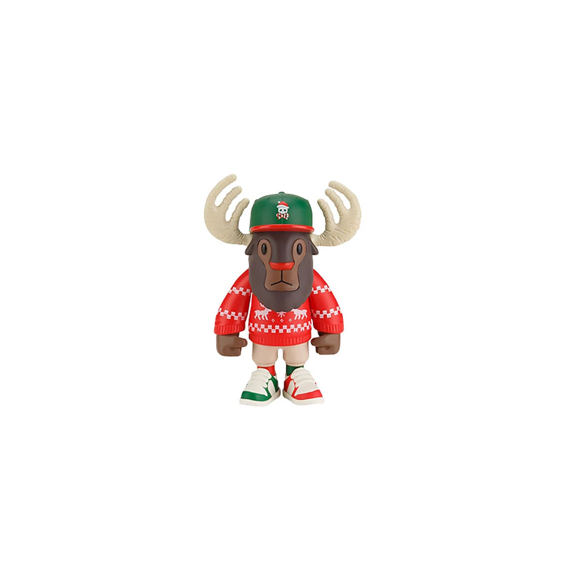 This is a New Era Holiday Red Mini Figure 1