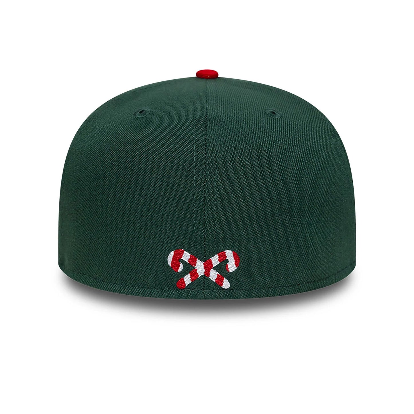 This is a New Era Holiday Green 59FIFTY Fitted Cap 5