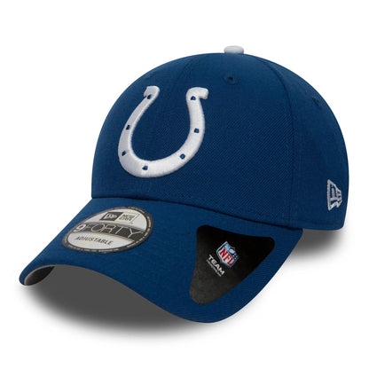 This is a Indianapolis Colts The League Blue 9FORTY Adjustable Cap 1