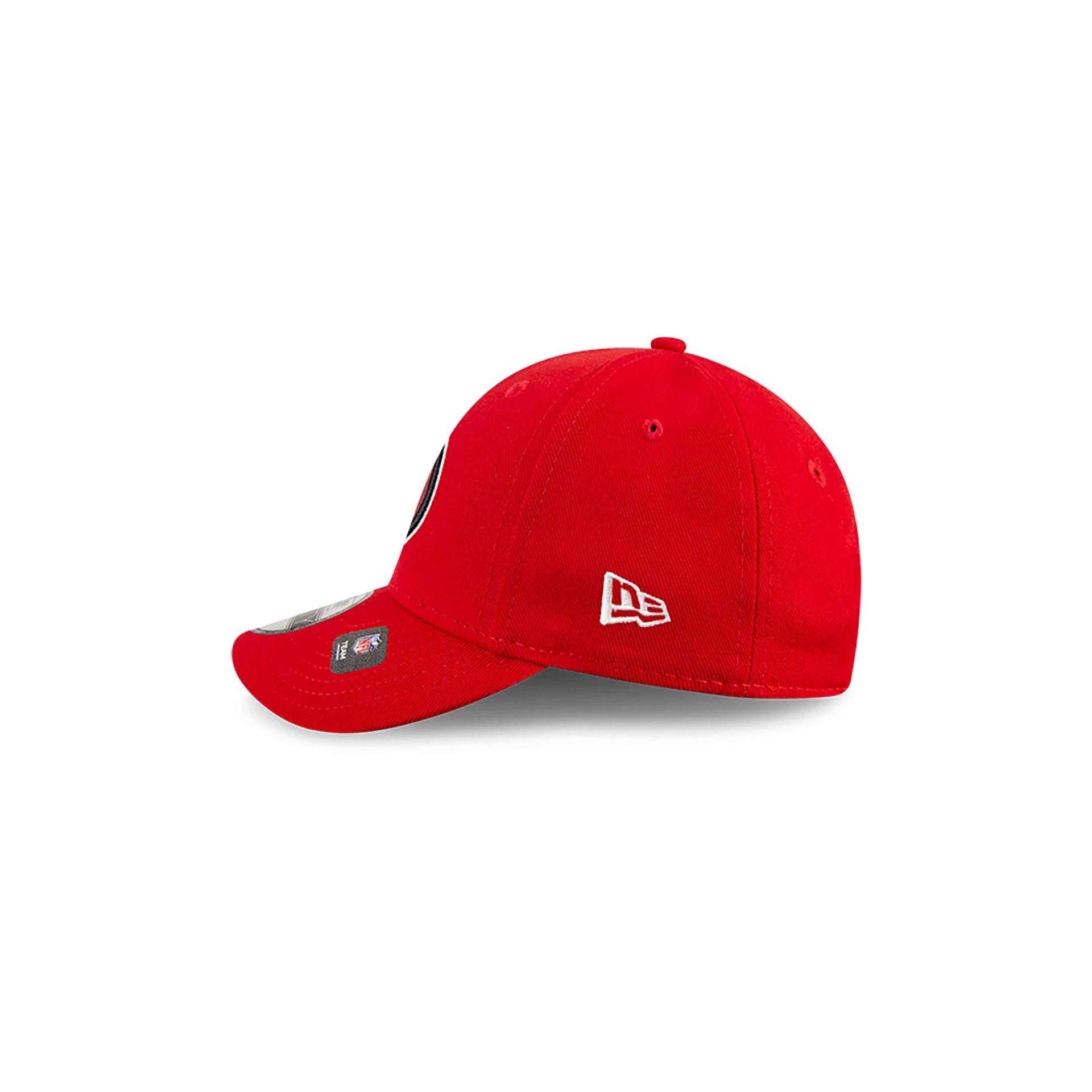 This is a San Francisco 49Ers Youth NFL The League Red 9FORTY Adjustable Cap 5