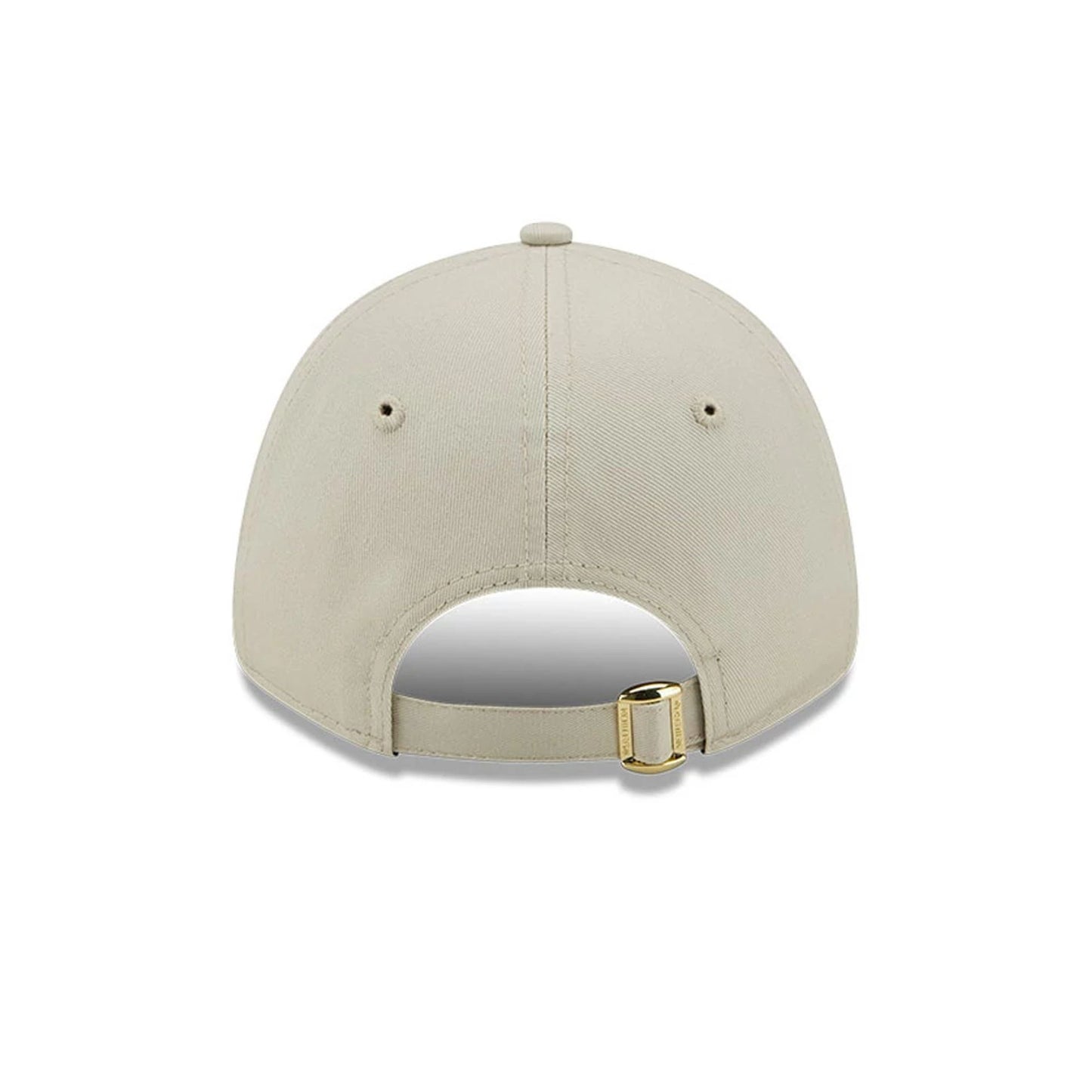 This is a New York Yankees Womens Metallic Logo Cream 9FORTY Adjustable Cap 3