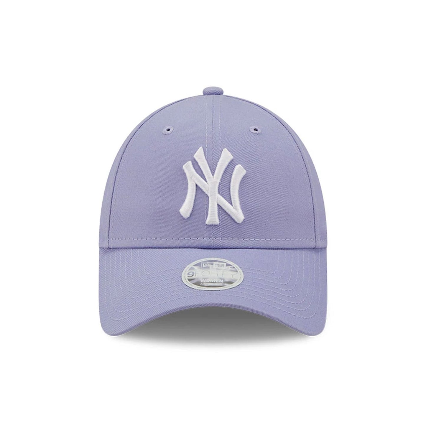 This is a New York Yankees League Essentials Womens Lilac 9FORTY Adjustable Cap 2