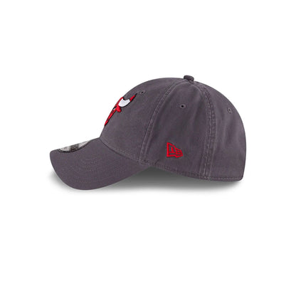 This is a Chicago Bulls NBA Core Classic Dark Grey 9TWENTY Adjustable Cap 6