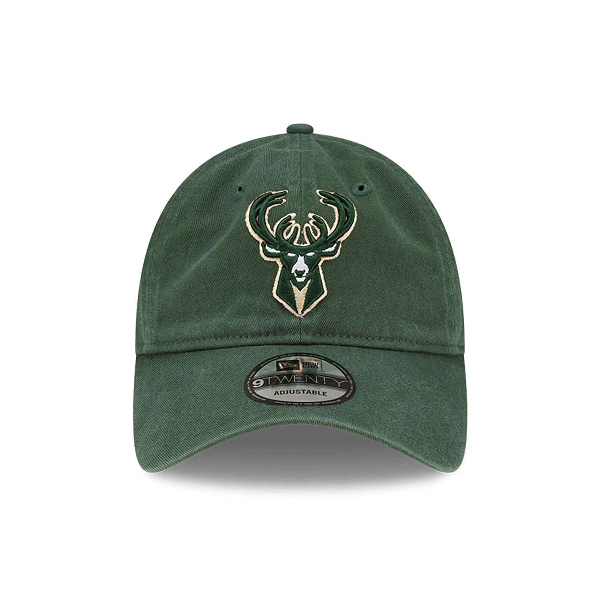 This is a Milwaukee Bucks NBA Core Classic Dark Green 9TWENTY Adjustable Cap 2