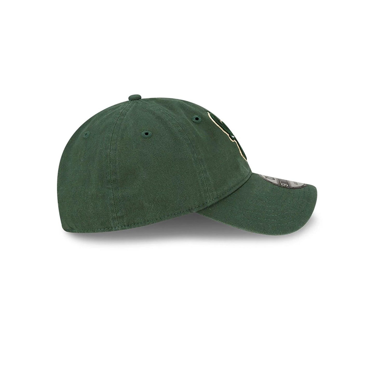 This is a Milwaukee Bucks NBA Core Classic Dark Green 9TWENTY Adjustable Cap 6