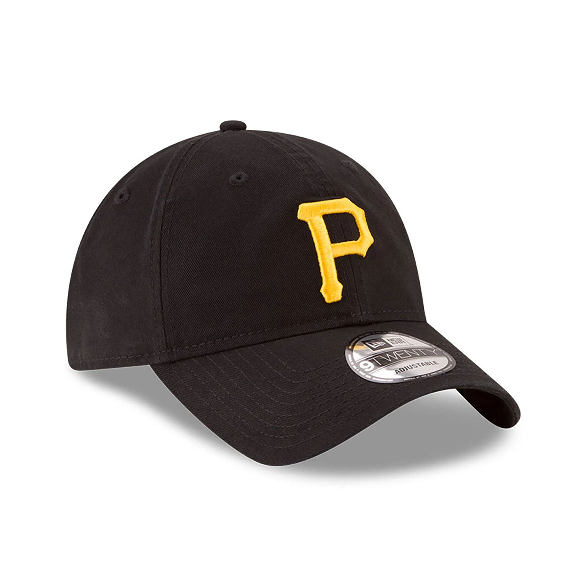 This is a Pittsburgh Pirates MLB Core Classic Black 9TWENTY Adjustable Cap 1