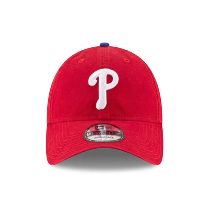 This is a Philadelphia Phillies MLB Core Classic Red 9TWENTY Adjustable Cap 3