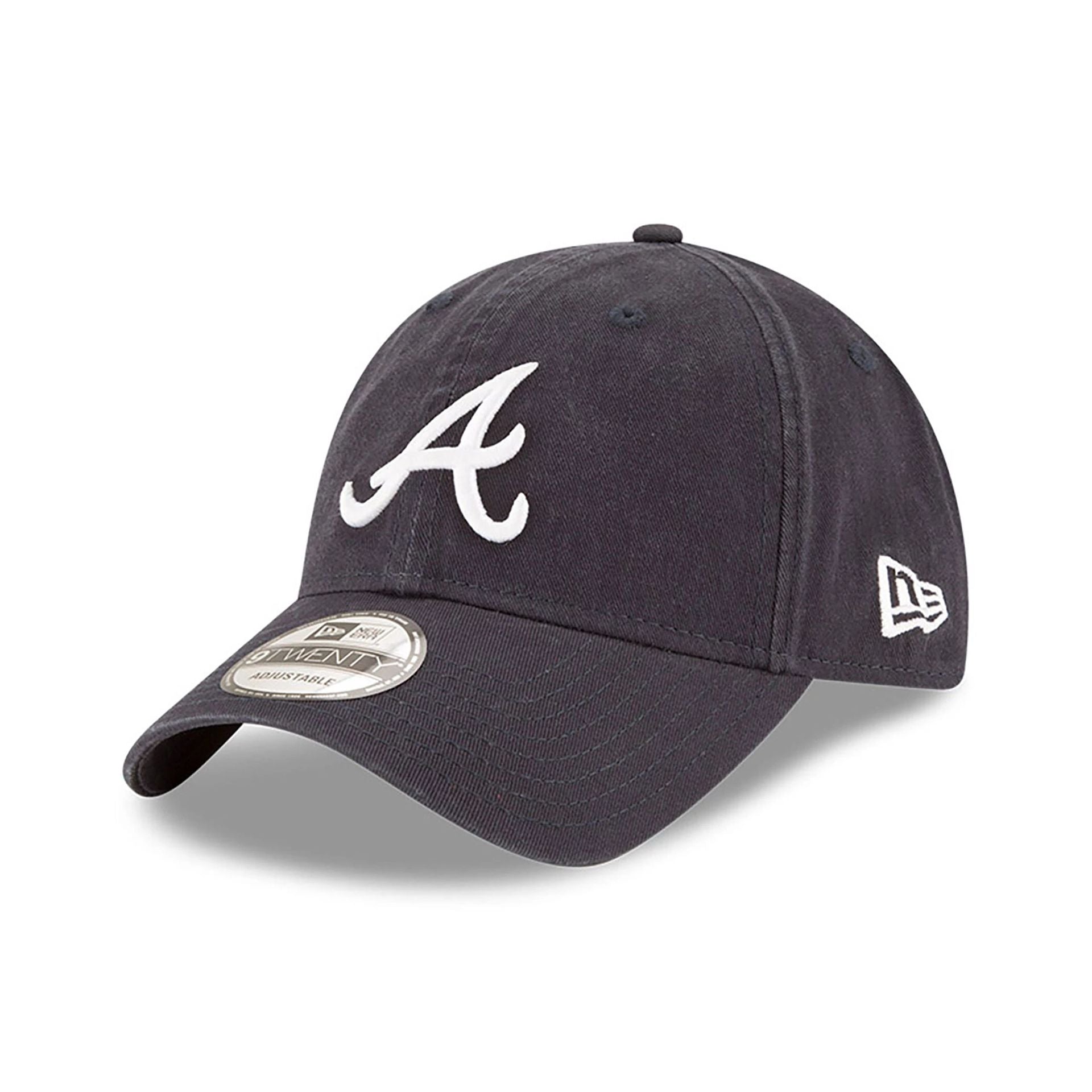 This is a Atlanta Braves MLB Core Classic Navy 9TWENTY Adjustable Cap 1