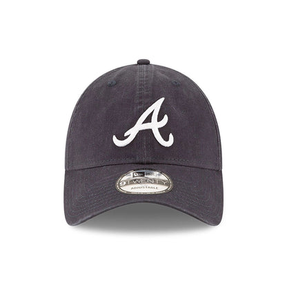 This is a Atlanta Braves MLB Core Classic Navy 9TWENTY Adjustable Cap 2