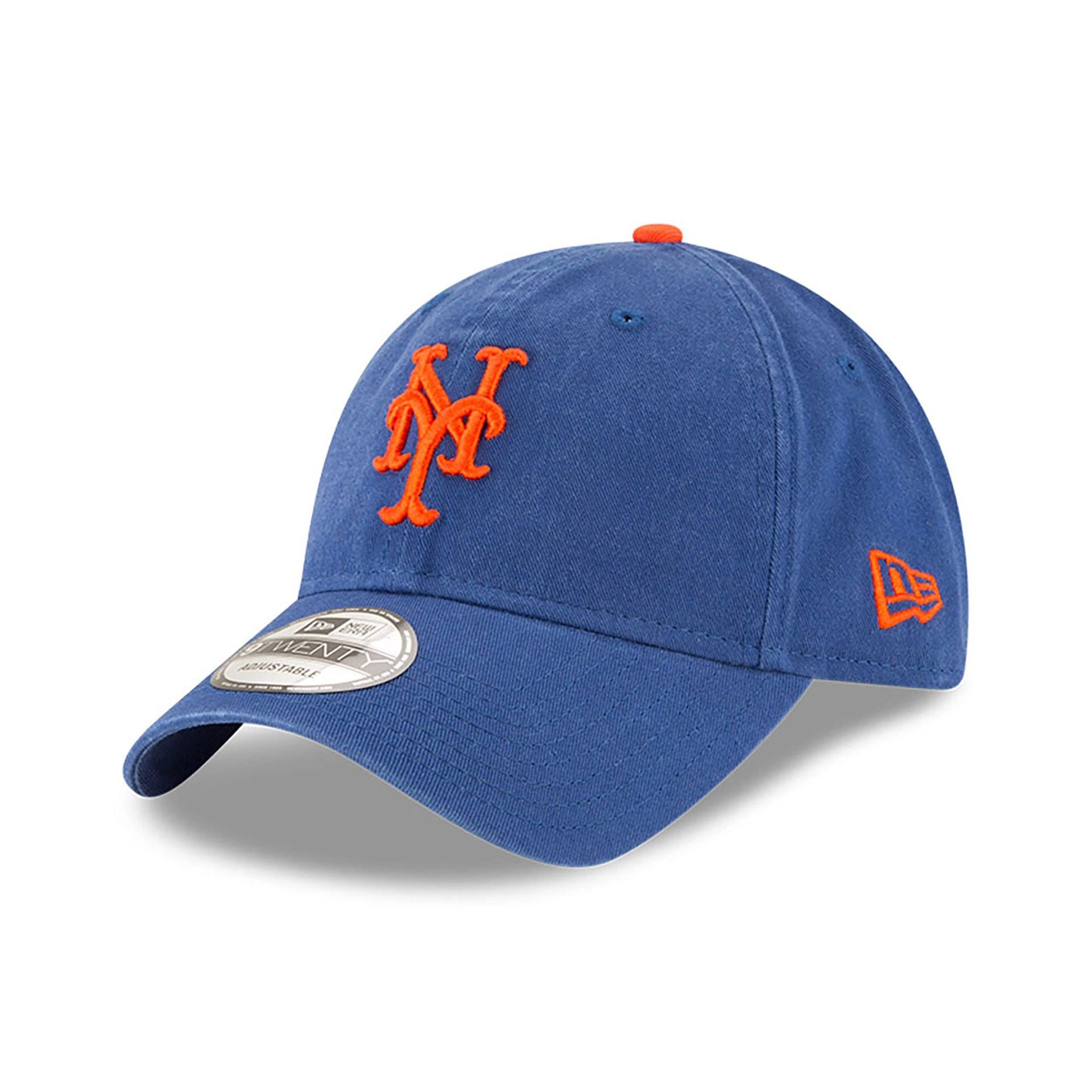 This is a New York Mets MLB Core Classic Blue 9TWENTY Adjustable Cap 4