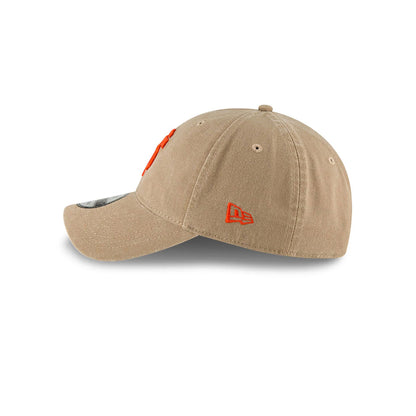 This is a San Francisco Giants MLB Core Classic Beige 9TWENTY Adjustable Cap 6