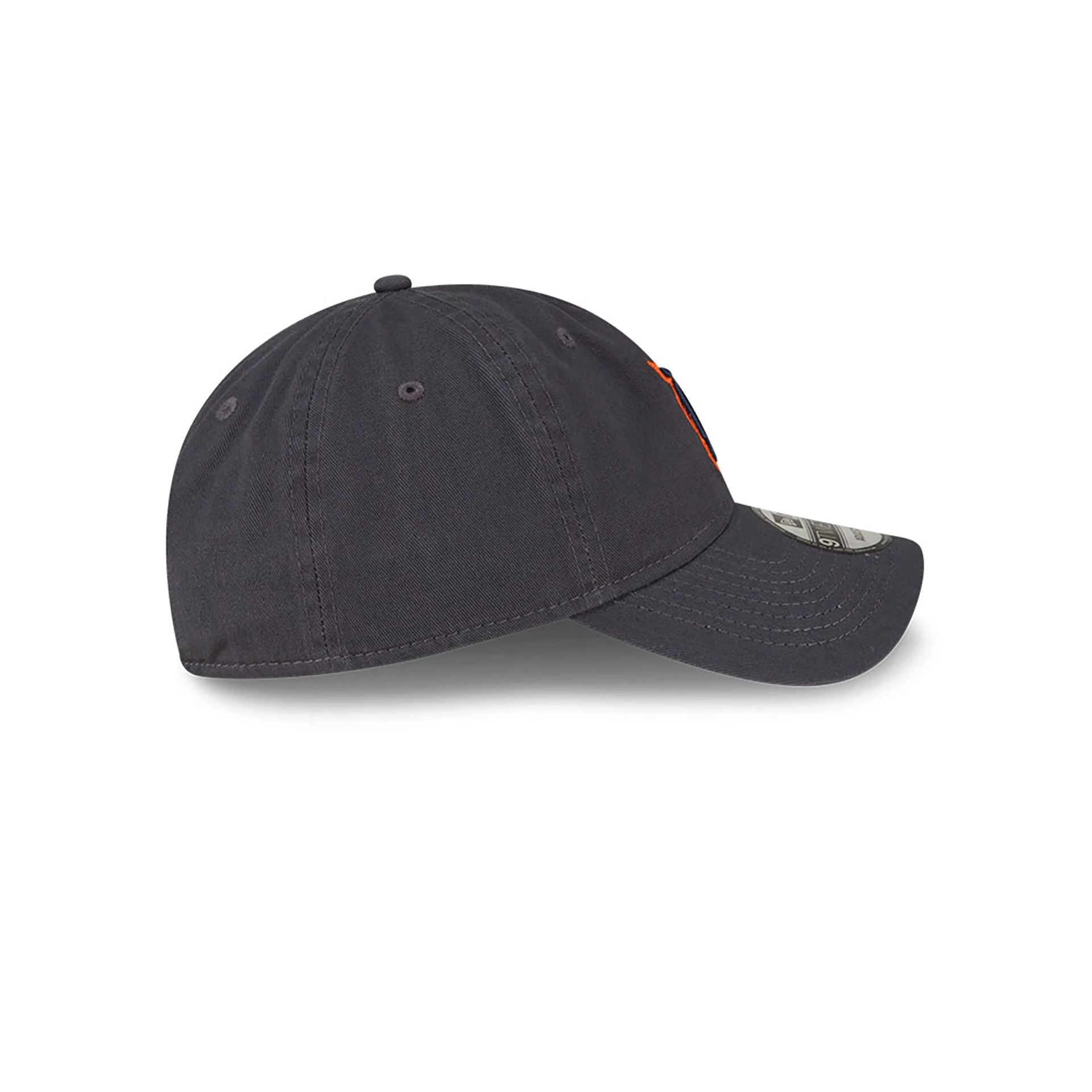 This is a Detroit Tigers MLB Core Classic Dark Grey 9TWENTY Adjustable Cap 6