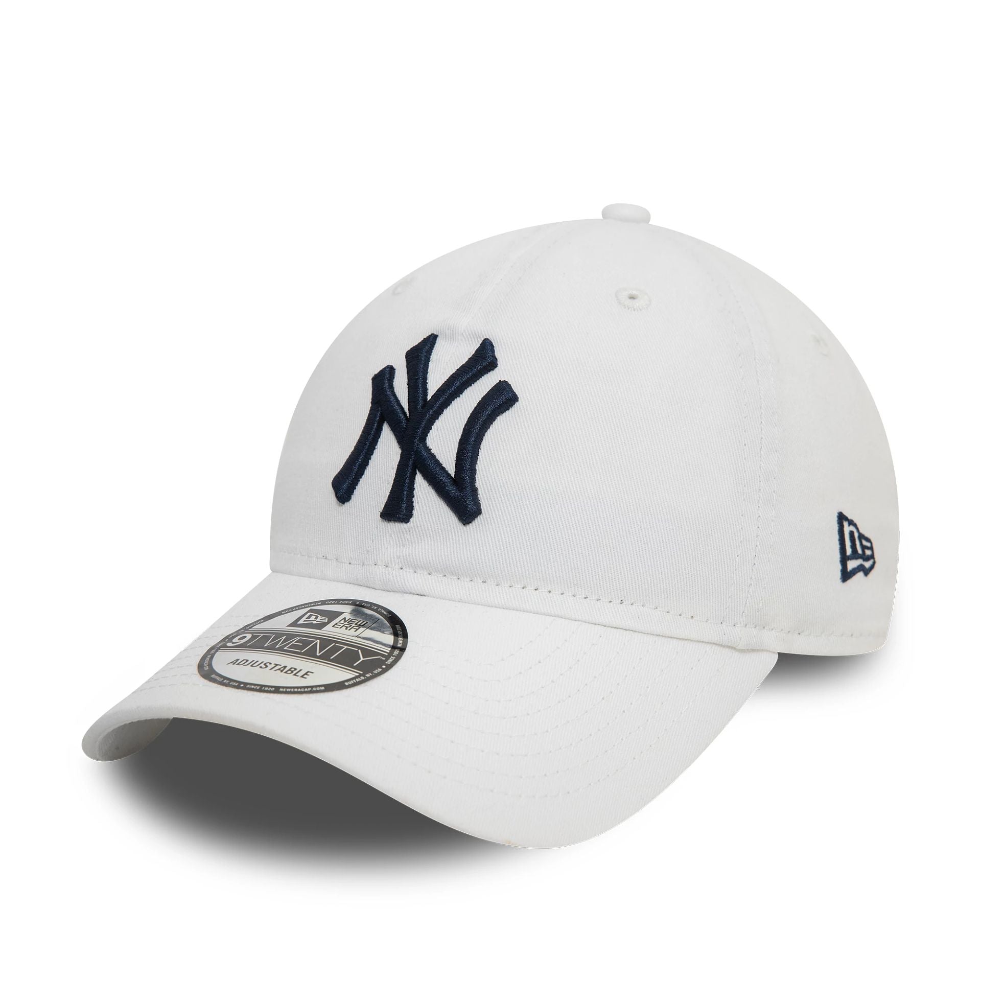 This is a New York Yankees MLB Core Classic White 9TWENTY Adjustable Cap 1