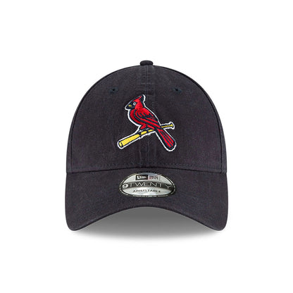 This is a St. Louis Cardinals MLB Core Classic Dark Grey 9TWENTY Adjustable Cap 6