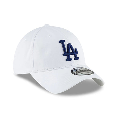 This is a LA Dodgers MLB Core Classic White 9TWENTY Adjustable Cap 3