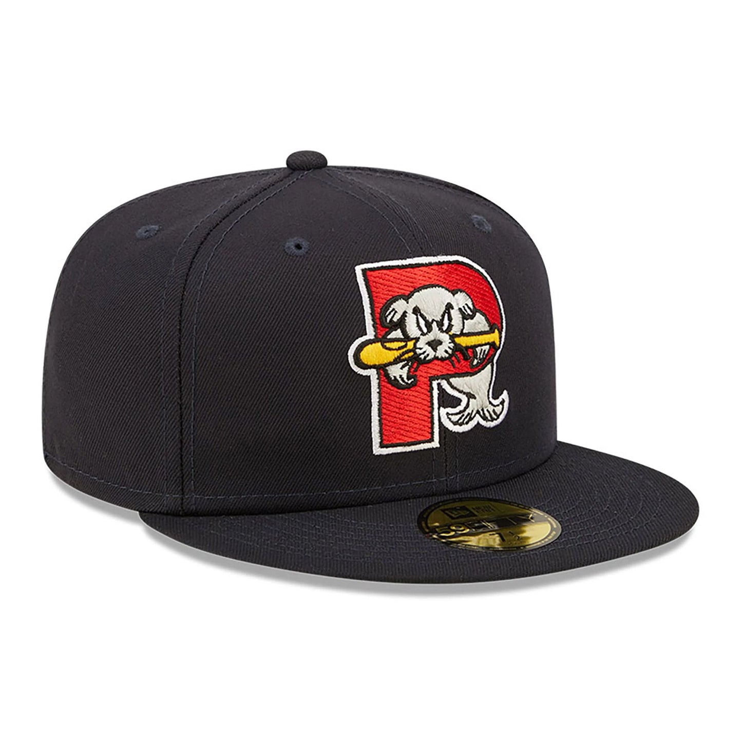 This is a Portland Sea Dogs MiLB On Field Navy 59FIFTY Fitted Cap 3