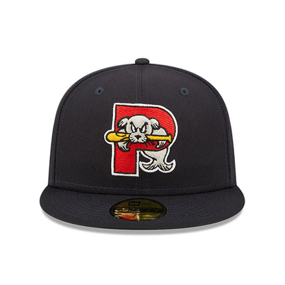 This is a Portland Sea Dogs MiLB On Field Navy 59FIFTY Fitted Cap 4