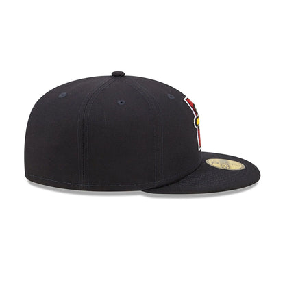 This is a Portland Sea Dogs MiLB On Field Navy 59FIFTY Fitted Cap 6