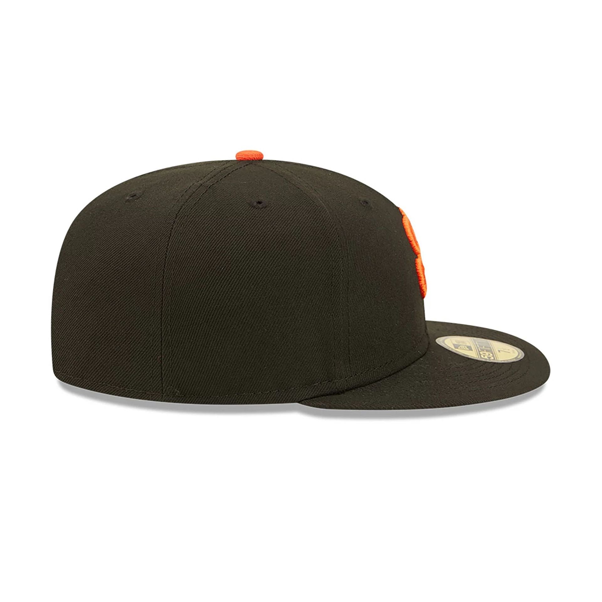 This is a San Jose Giants MiLB On Field Black 59FIFTY Fitted Cap 6