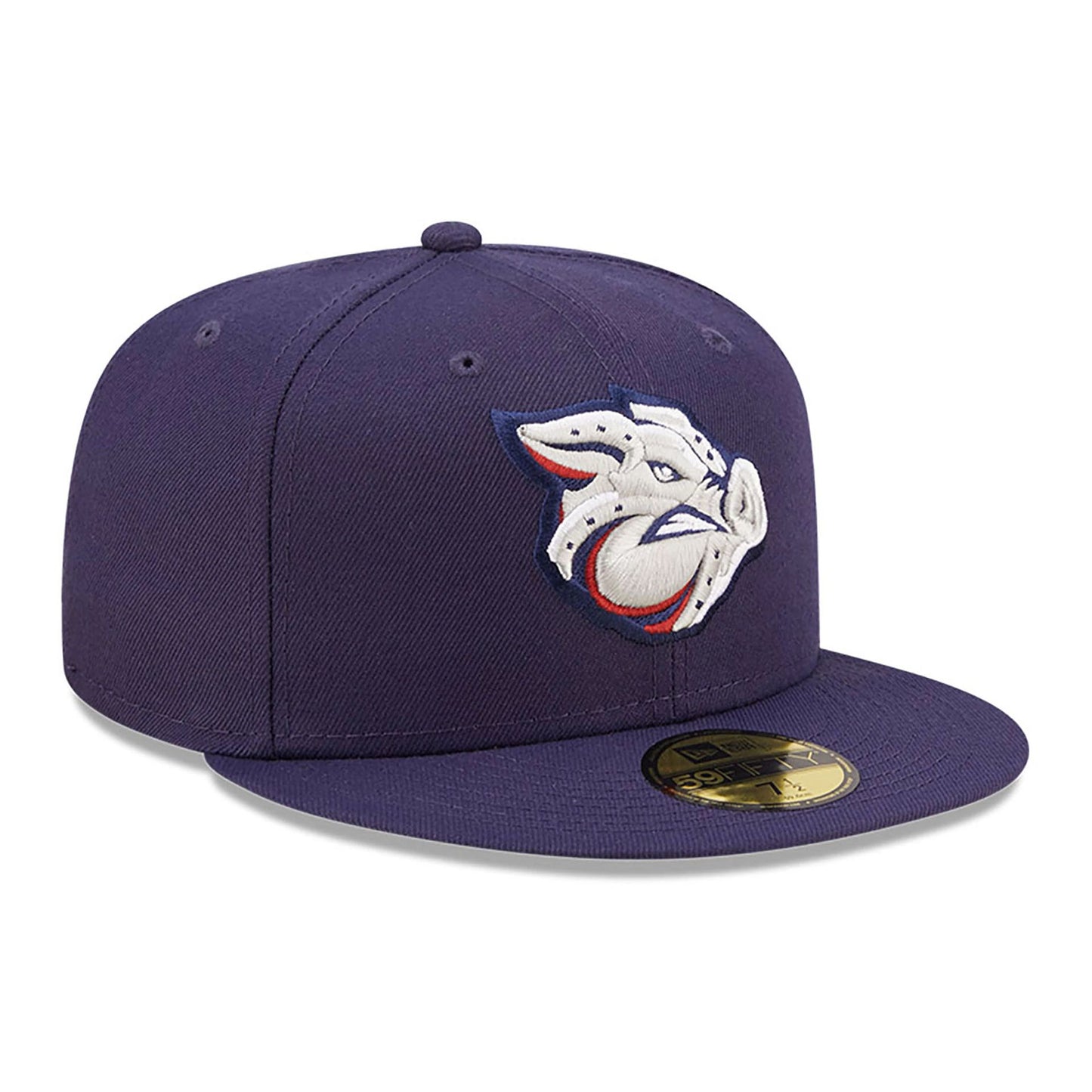 This is a Lehigh Valley Iron Pigs MiLB On Field Navy 59FIFTY Fitted Cap 4