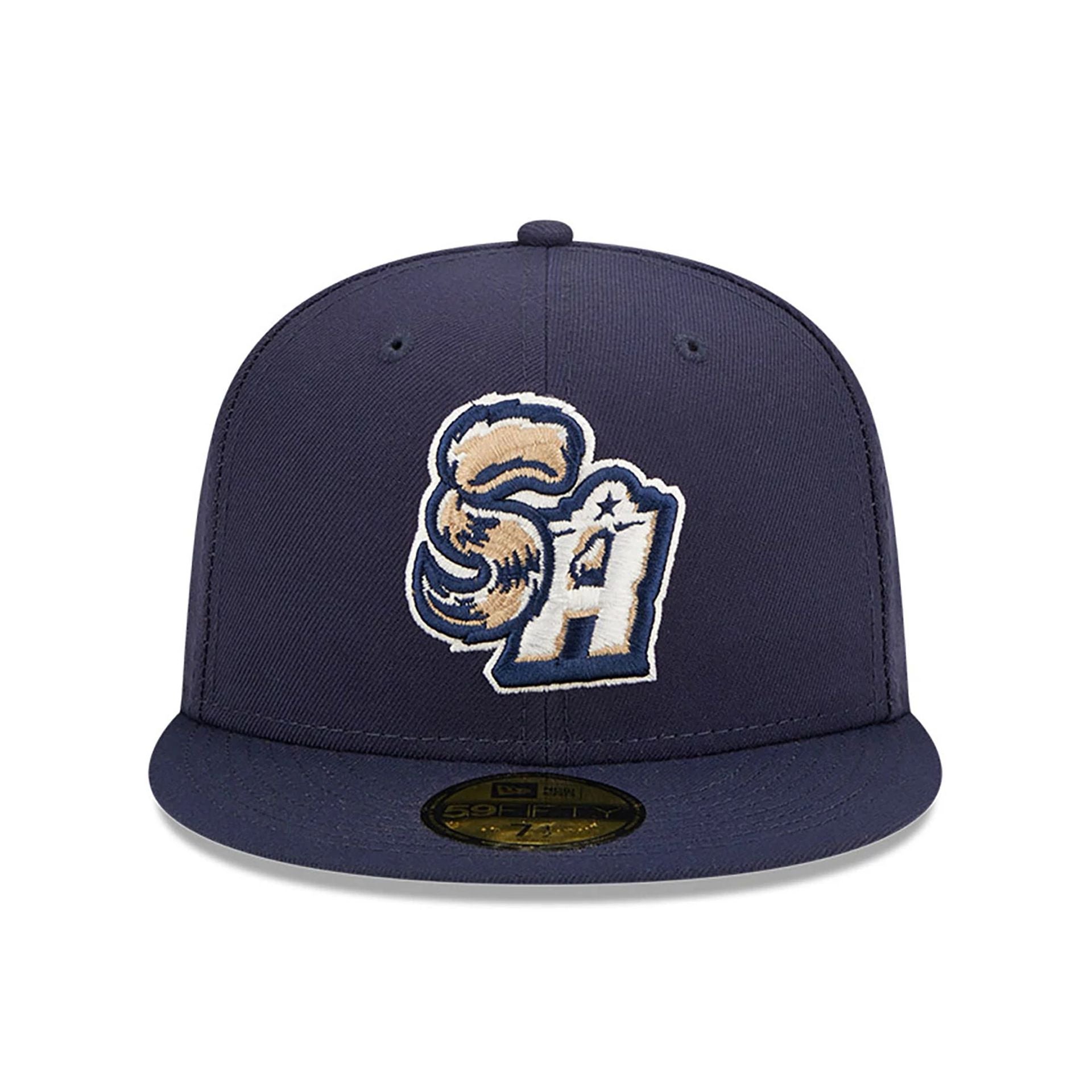 This is a San Antonio Missions MiLB Navy 59FIFTY Fitted Cap 3