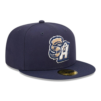 This is a San Antonio Missions MiLB Navy 59FIFTY Fitted Cap 4