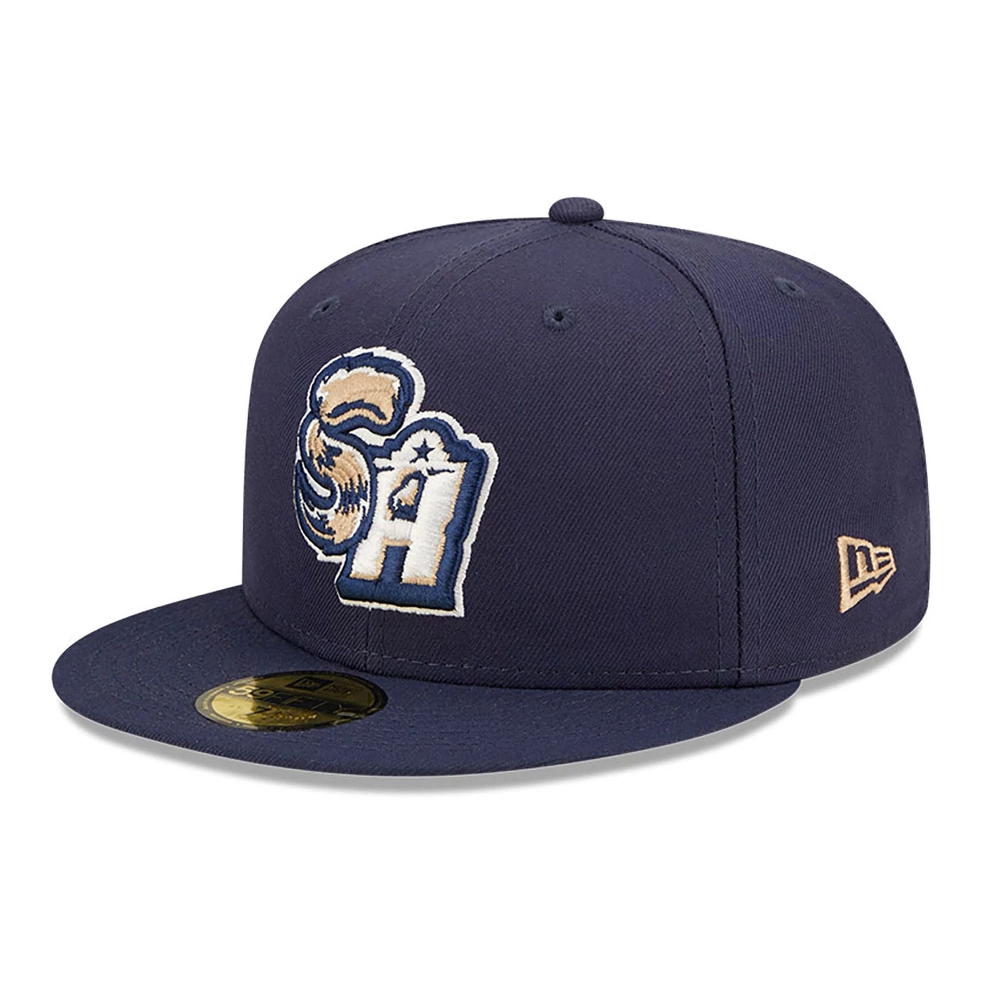 This is a San Antonio Missions MiLB Navy 59FIFTY Fitted Cap 1