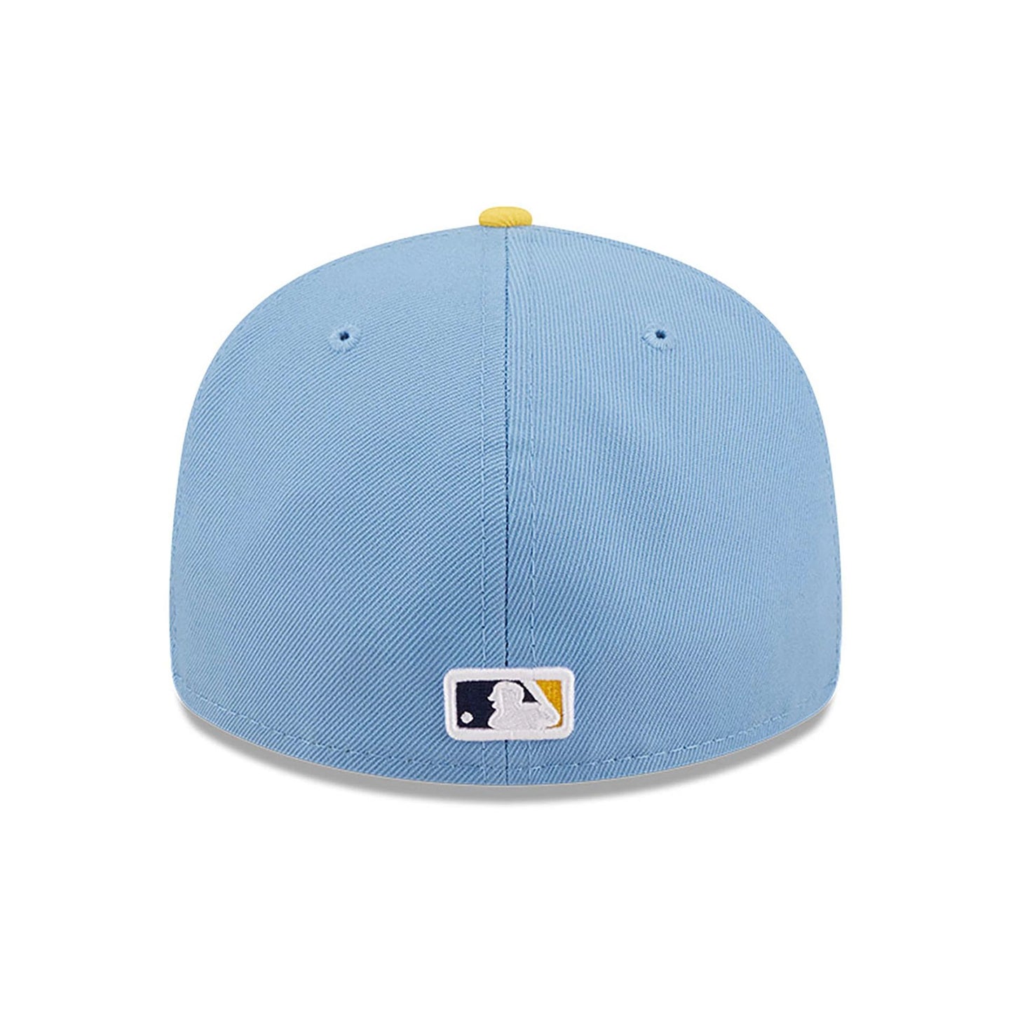 This is a Milwaukee Brewers MLB City Connect 2024 Light Blue Low Profile 59FIFTY Fitted Cap 5