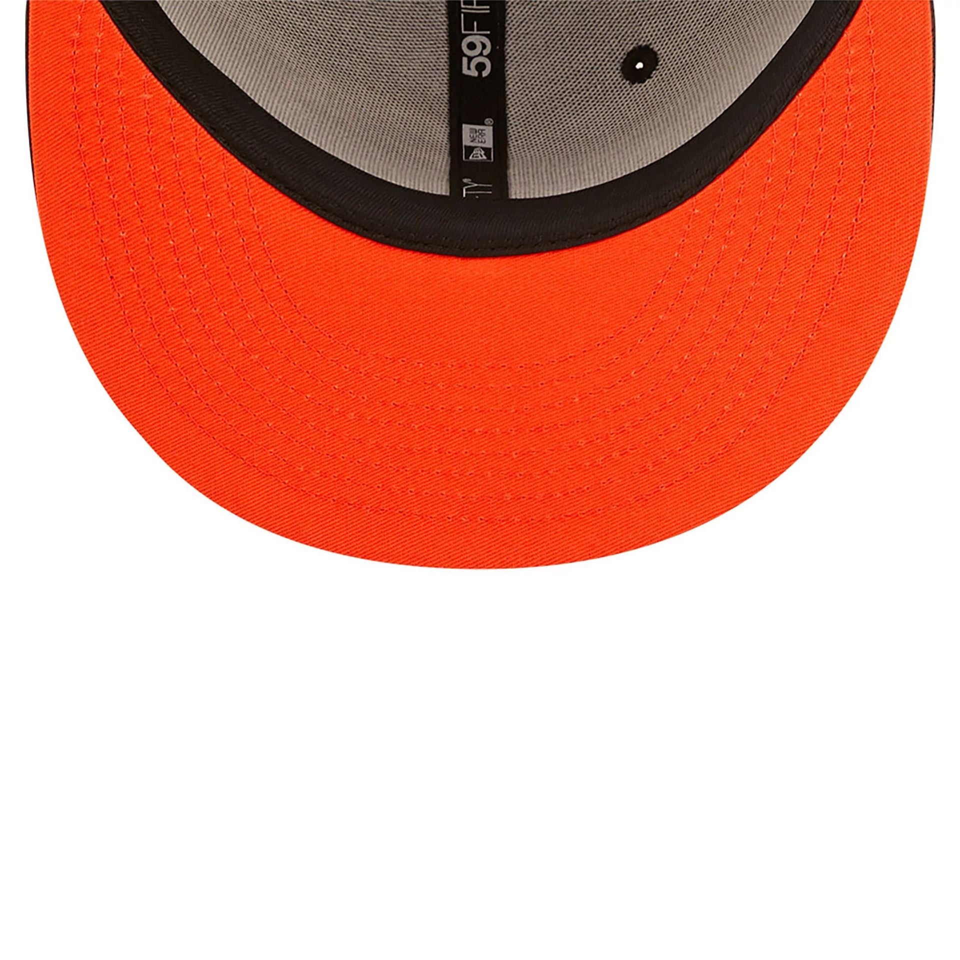 This is a San Francisco Giants MLB City Connect 2024 Orange Low Profile 59FIFTY Fitted Cap 2