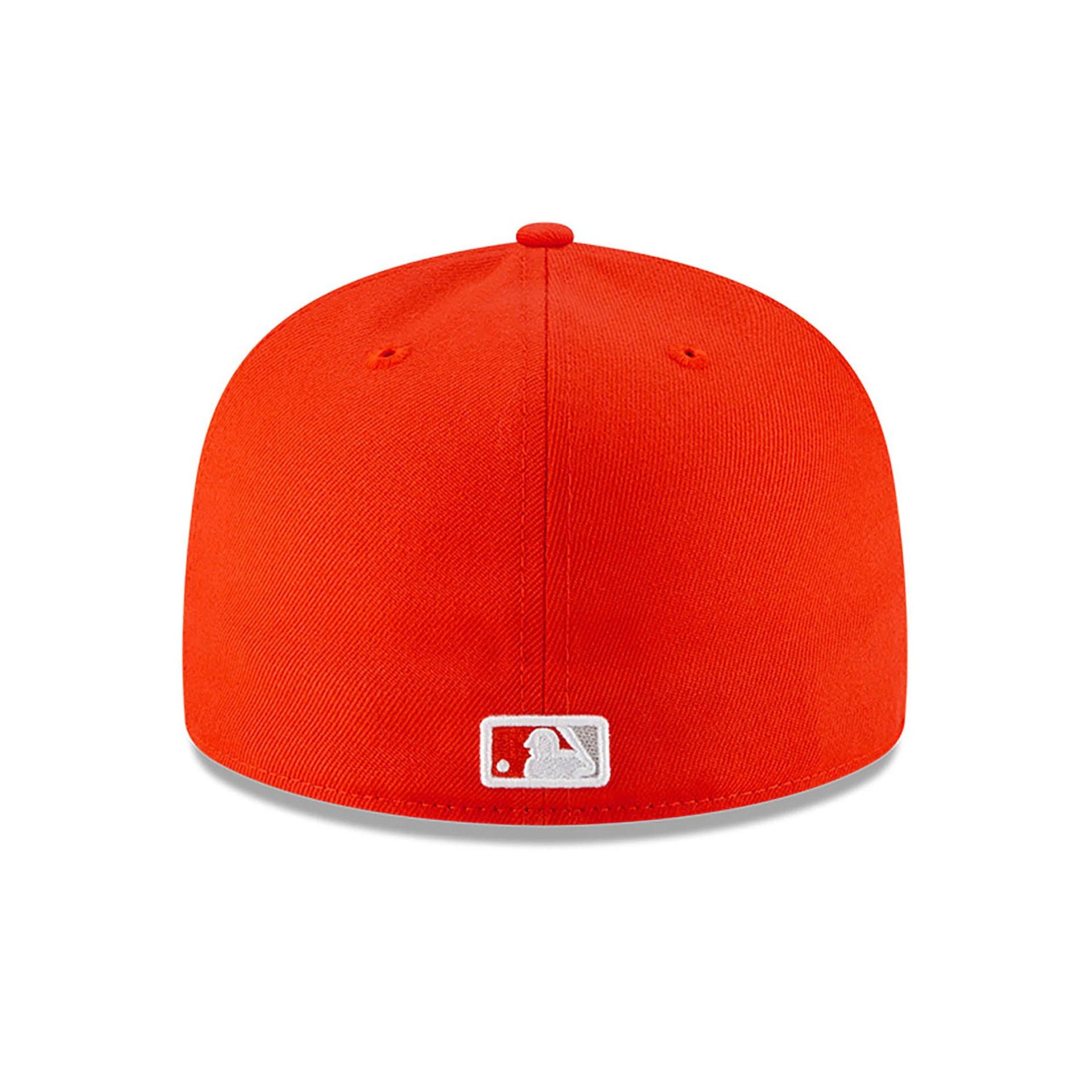 This is a San Francisco Giants MLB City Connect 2024 Orange Low Profile 59FIFTY Fitted Cap 5