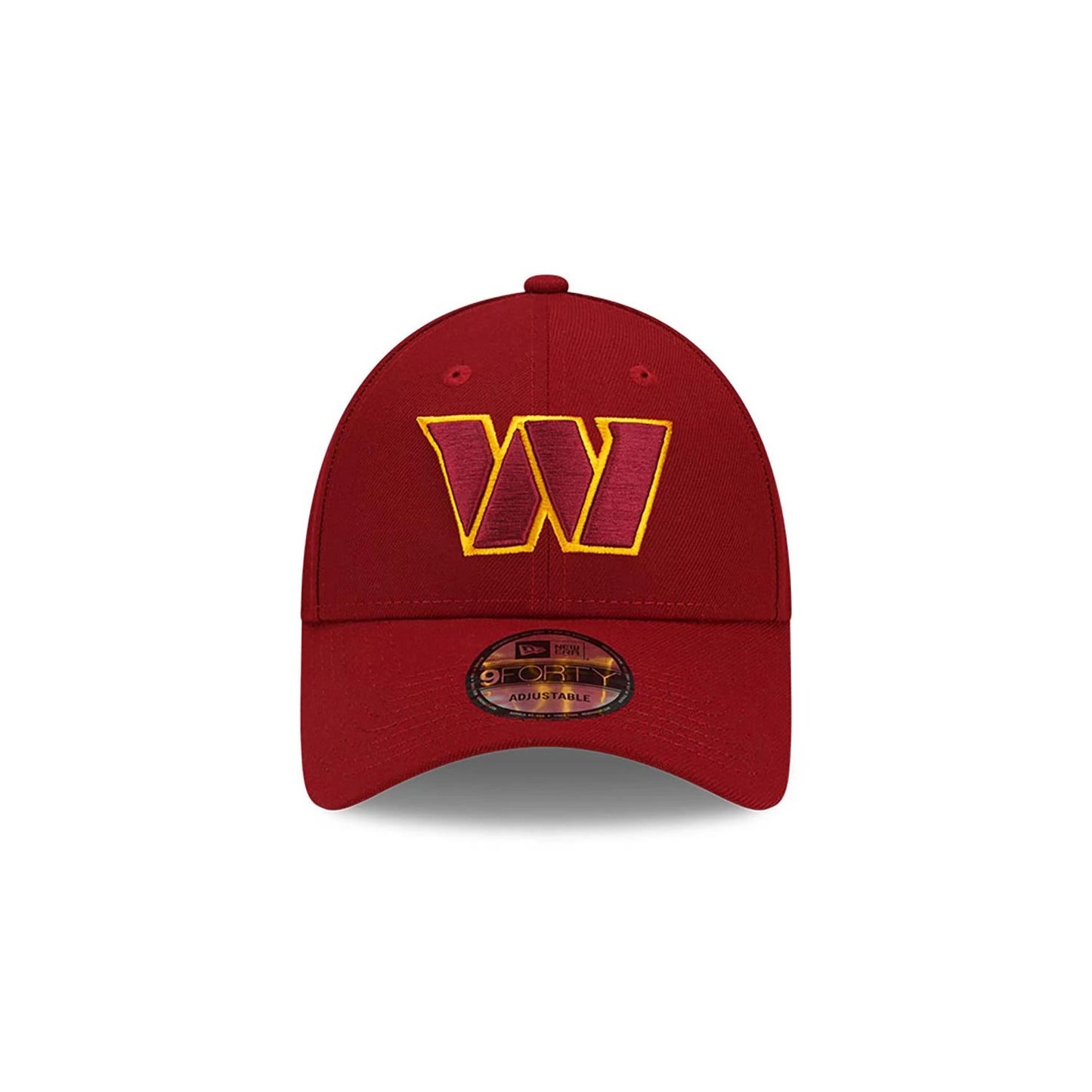 This is a Washington Commanders NFL The League Red 9FORTY Cap 2