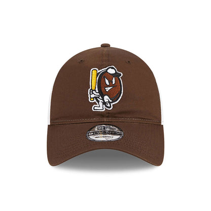 This is a Portland Sea Dogs MiLB Theme Night Dark Brown 9WENTY Adjustable Cap 2