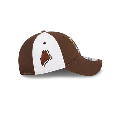 This is a Portland Sea Dogs MiLB Theme Night Dark Brown 9WENTY Adjustable Cap 6