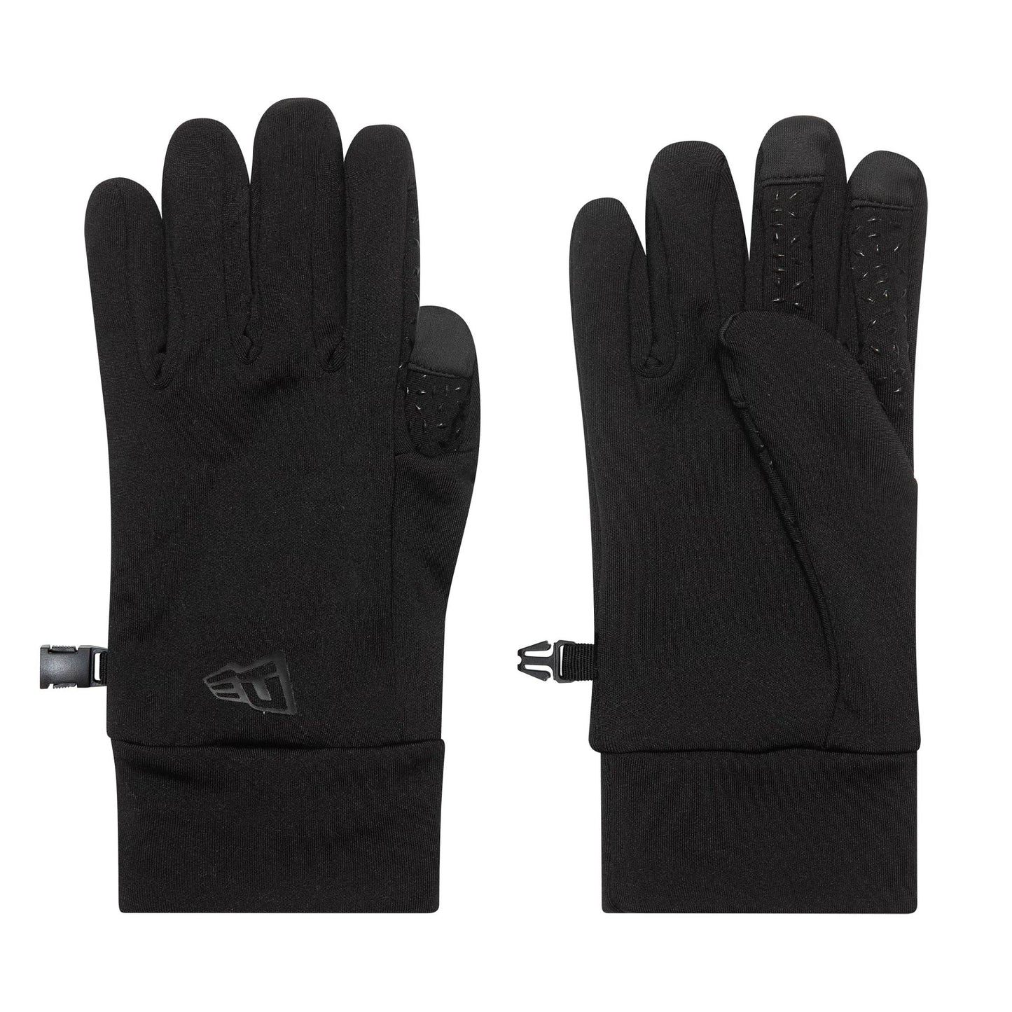 This is a New Era E- Touch Black Gloves 1