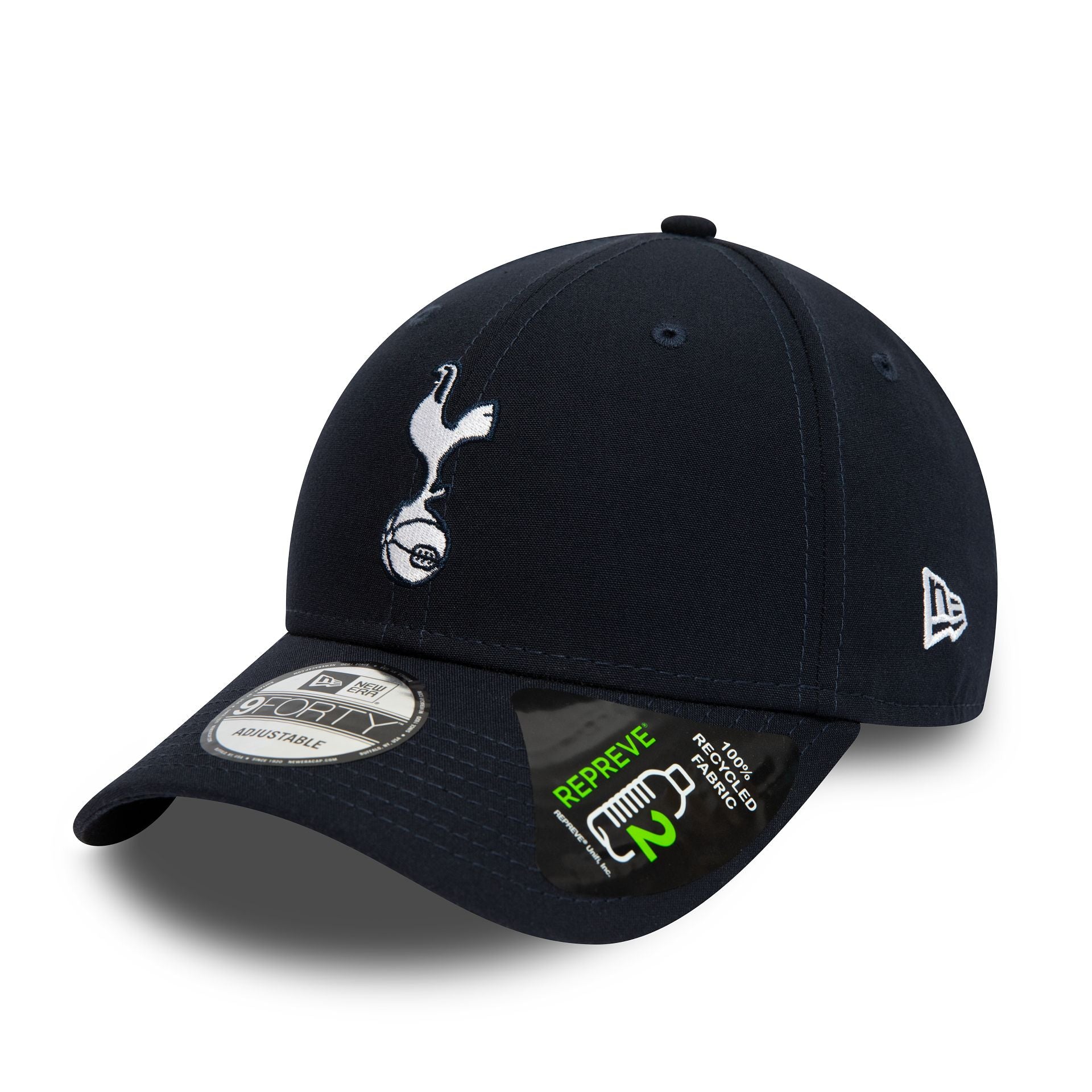 This is a Tottenham Hotspur Repreve Navy 9FORTY Adjustable Cap 1