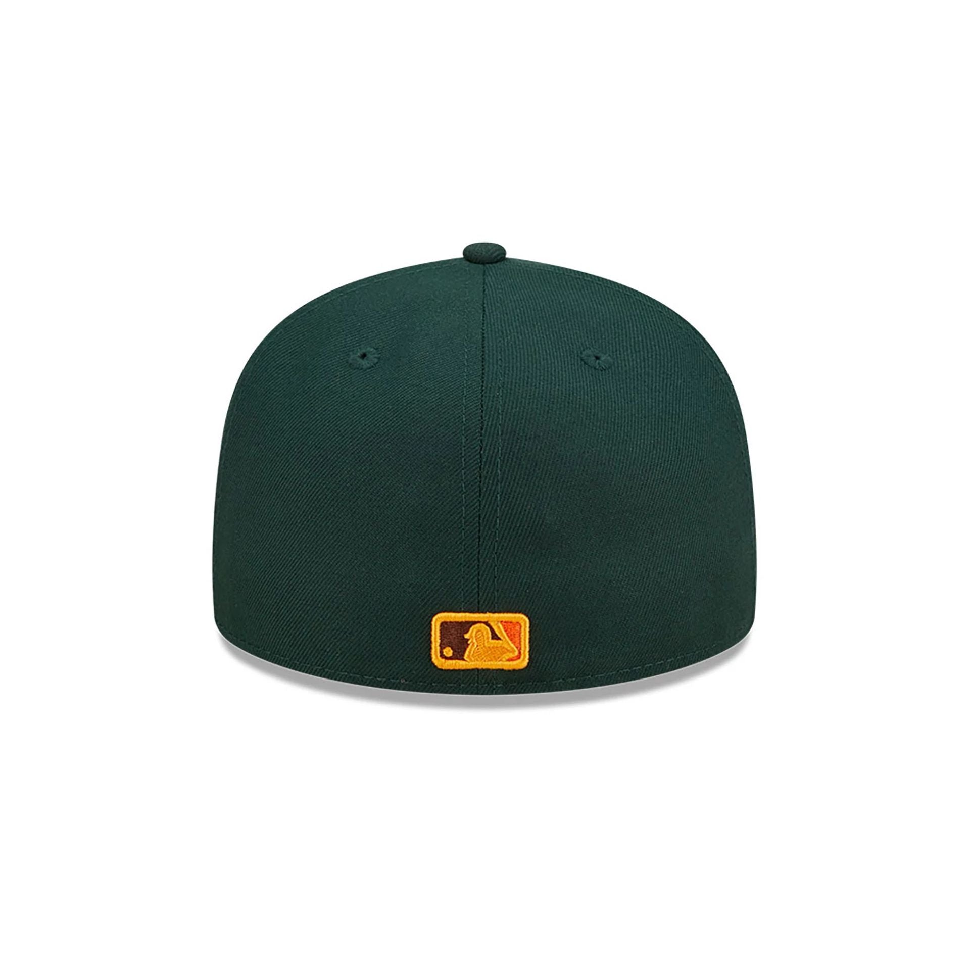 This is a Cincinnati Reds Leafy Dark Green 59FIFTY Fitted Cap 5